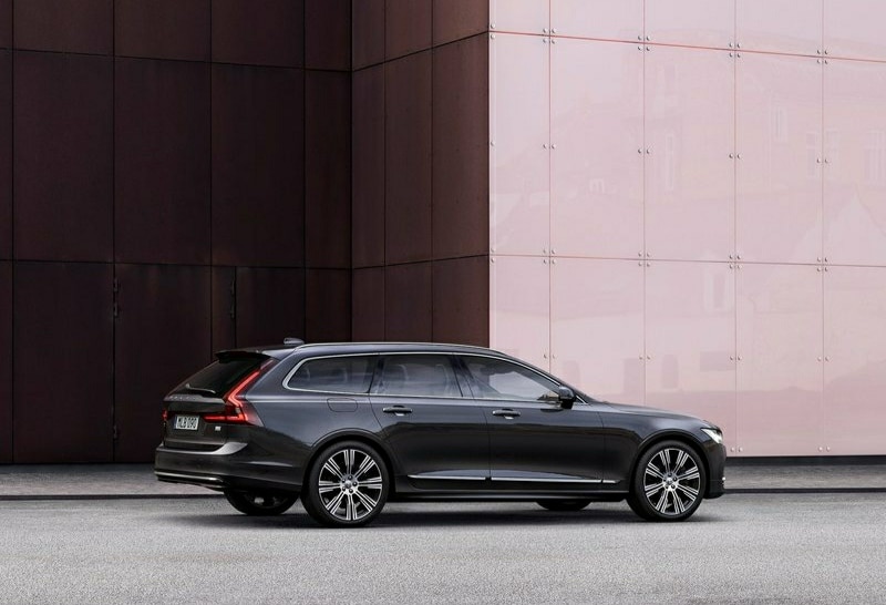 Volvo V90 yan ve arka profil