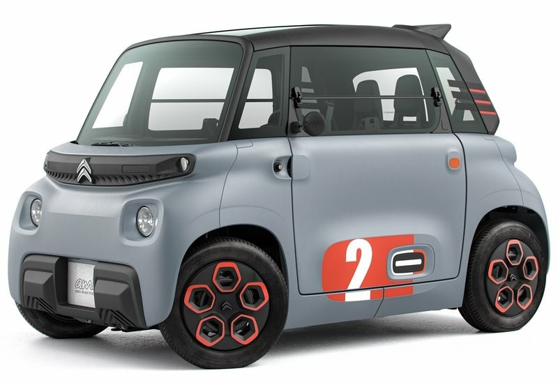Citroën Ami Elektrikli Minik elektrikli otomobil arşiv görseli