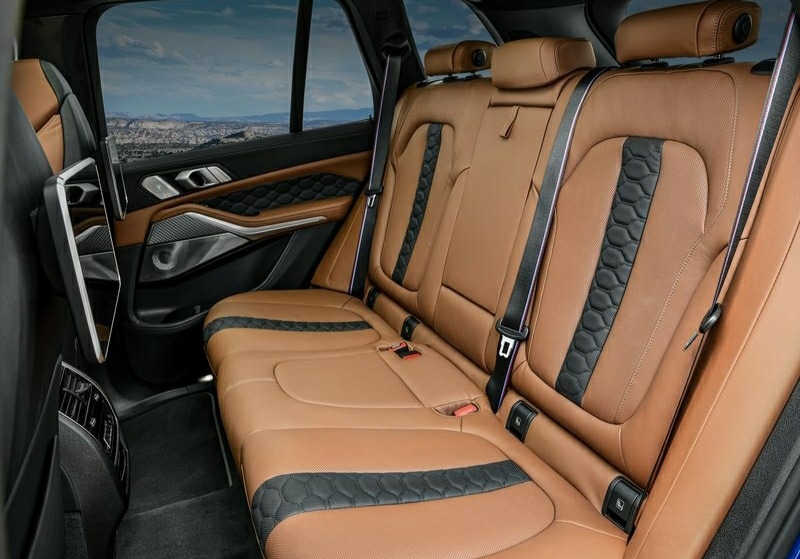 BMW X5 M Competition arka koltuklar