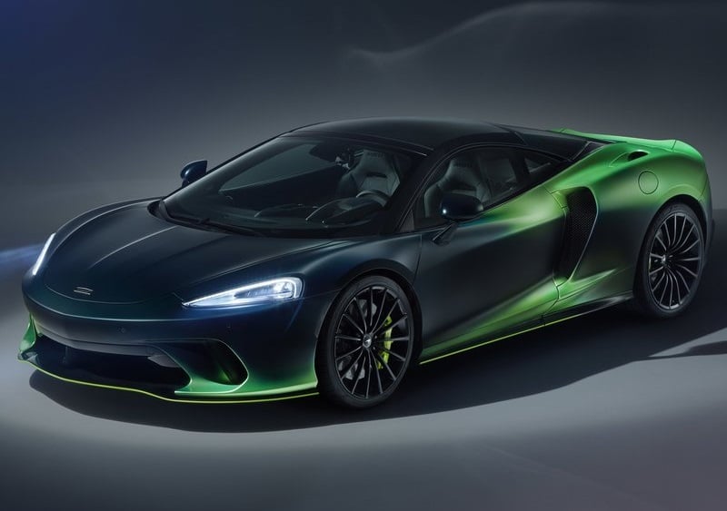 McLaren GT Verdant by MSO ön ve yan görünüm