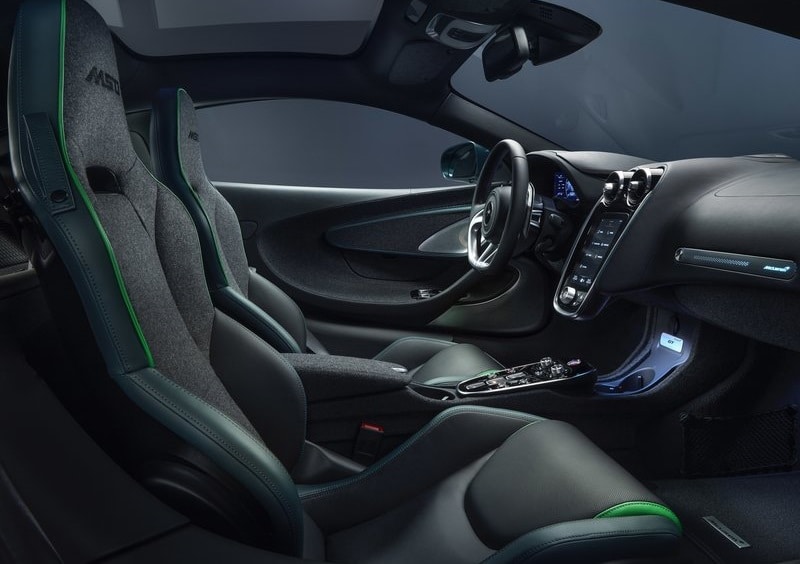 McLaren GT Verdant by MSO kabin ve dış tasarım ayrıntıları