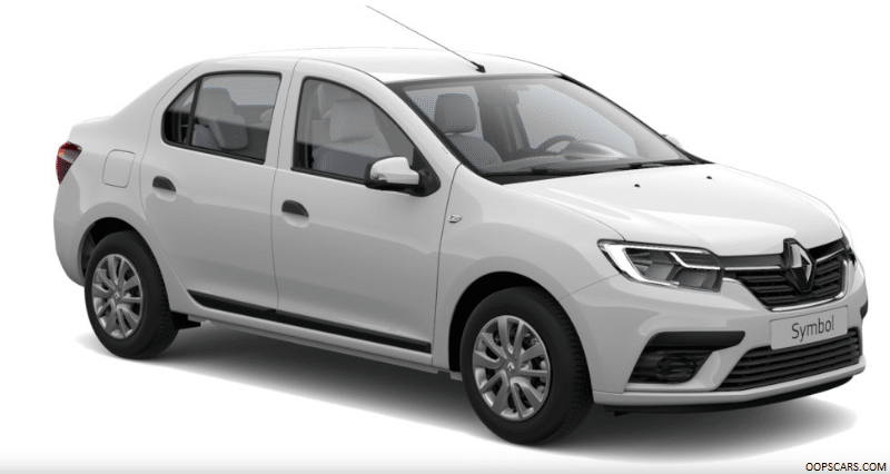 Renault Symbol sedan yan görünümü