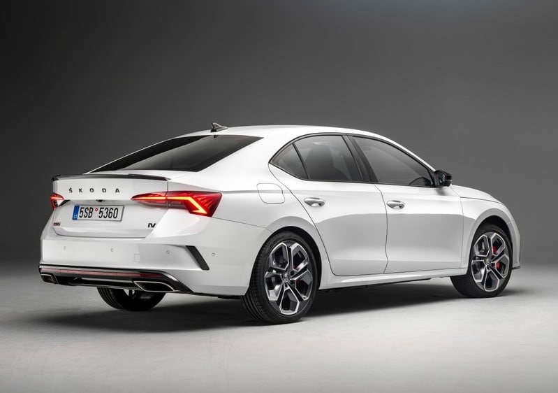 Skoda Octavia RS iV dış tasarım görünümü