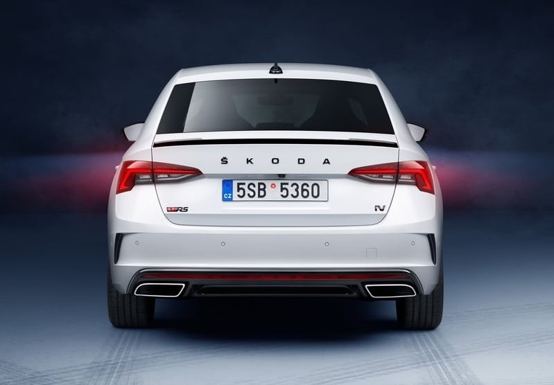 Octavia RS iV dış gövde ayrıntısı