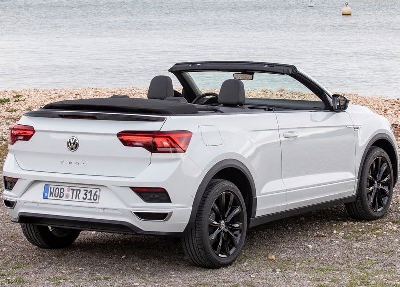 T-Roc Cabriolet iç mekân ayrıntısı
