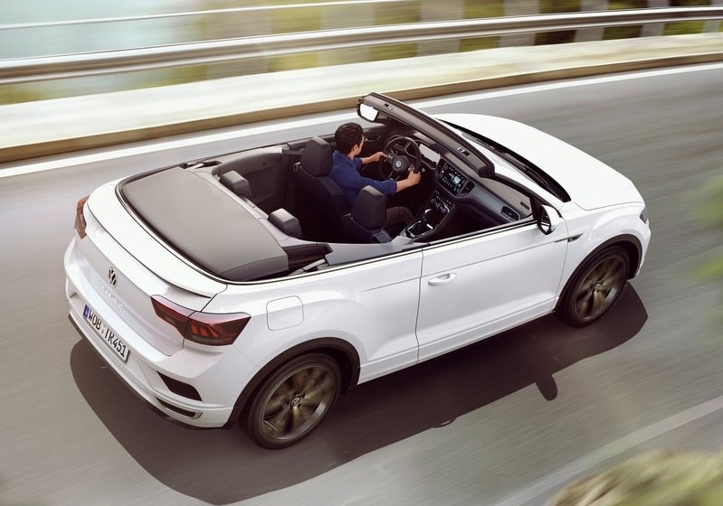 T-Roc Cabriolet tavan mekanizması