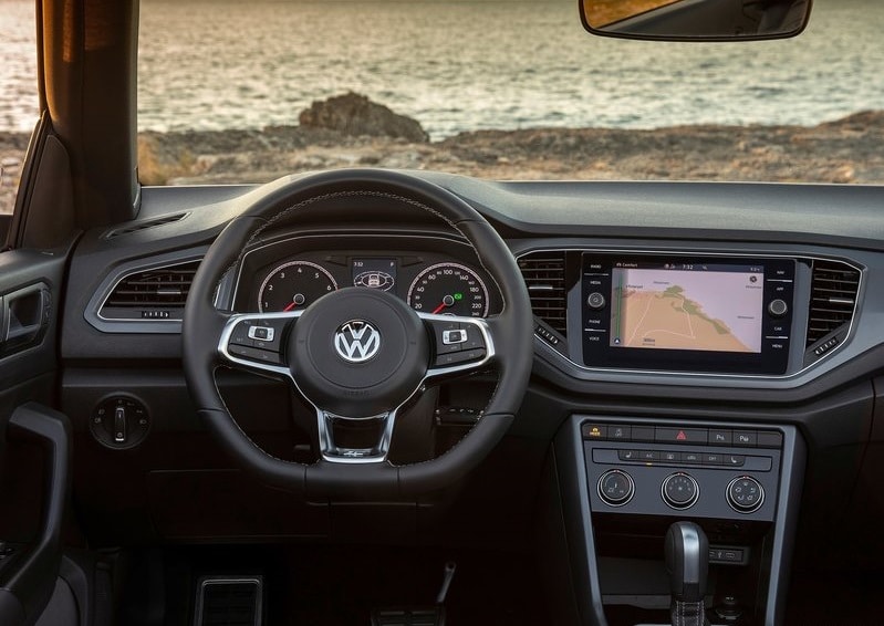 T-Roc Cabriolet açık gövde görünümü