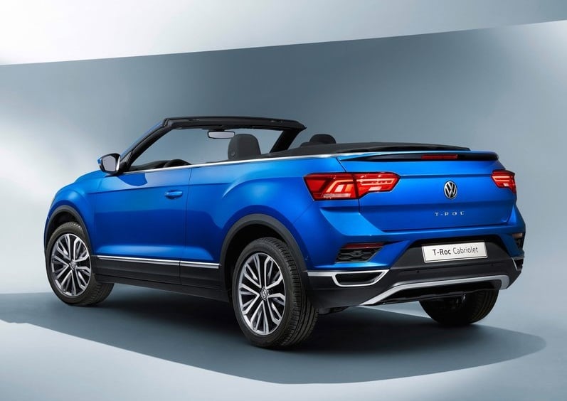 T-Roc Cabriolet yandan görünüm