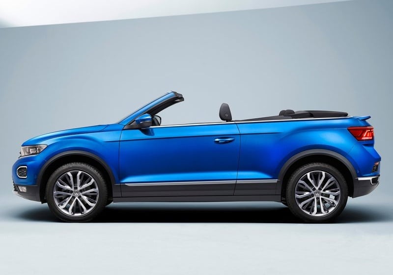2021 VW T Roc Cabrio otomobil arşiv görseli