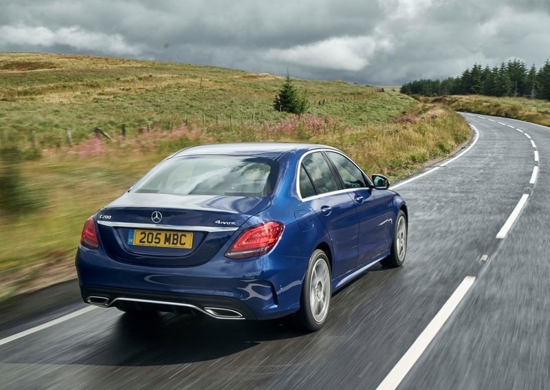Mercedes-Benz C Serisi sedan arka tasarımı