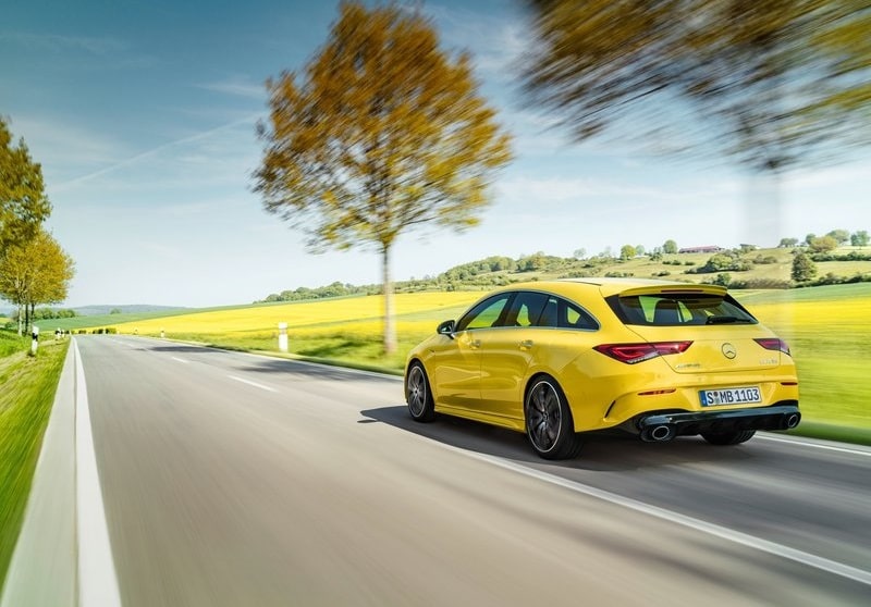 CLA 35 Shooting Brake arka bölüm tasarımı