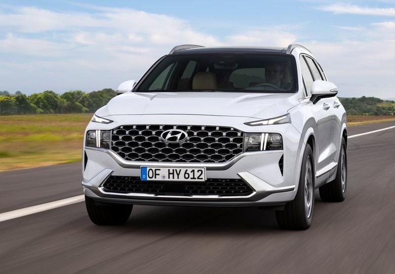 2021 Hyundai Santa Fe otomobil arşiv görseli