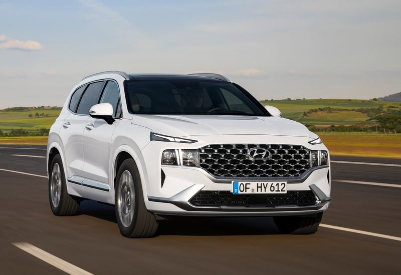 Hyundai Santa Fe ön bölüm arşiv görseli