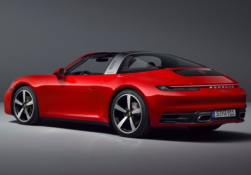 2021 Porsche 911 Targa 4 otomobil arşiv görseli