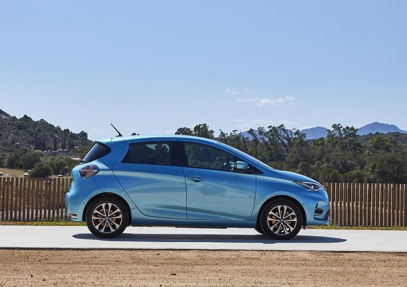 Renault Zoe yandan dış tasarım