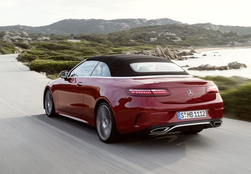 Mercedes-Benz E-Serisi Cabrio dış gövde detayı