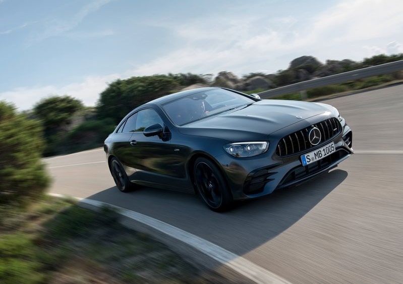 2021 Mercedes Benz E53 AMG Coupe otomobil arşiv görseli