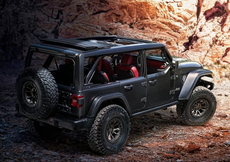 Jeep Wrangler Rubicon 392 Concept konsept otomobil arşiv görseli