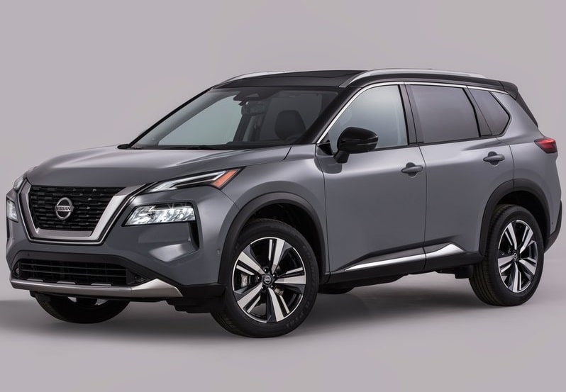Nissan Rogue ön tasarım ve V Motion ızgara