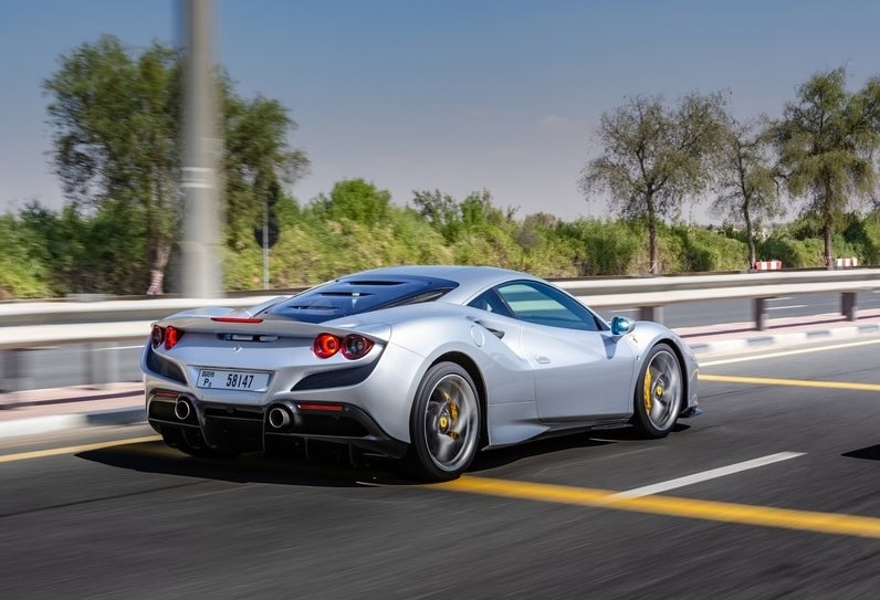 Ferrari F8 Tributo otomobil arşiv görseli