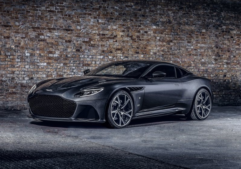 2021 Aston Martin DBS Superleggera 007 Edition ön üç çeyrek görünümü