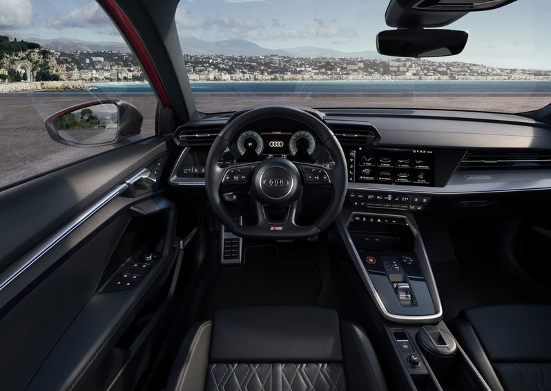 S3 Sedan dijital gösterge alanı