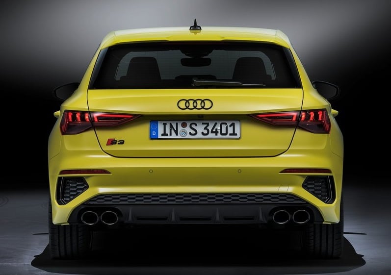 S3 Sportback ön bölüm görünümü