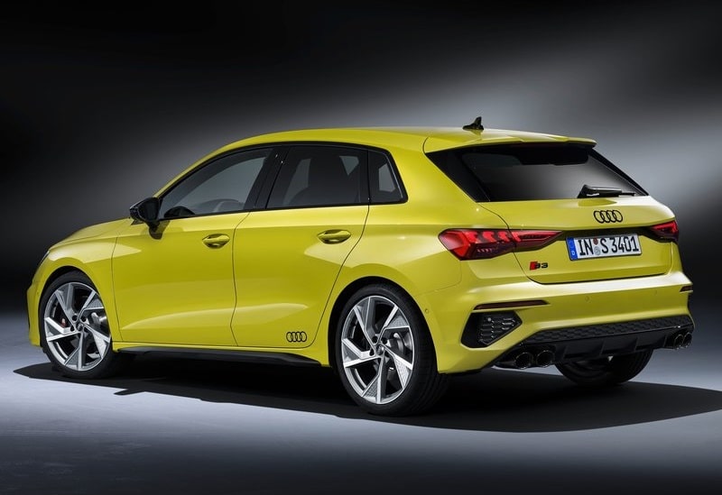 S3 Sportback arka bölüm görünümü