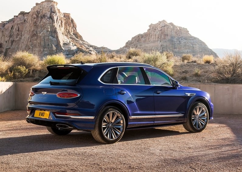 Bentley Bentayga Speed arka tasarım