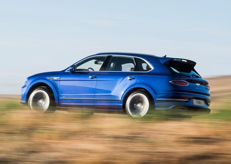 Bentley Bentayga Speed kabin görünümü