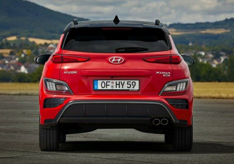 Hyundai Kona N Line arka görünümü
