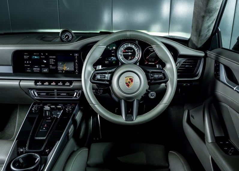 Porsche 911 Turbo S tasarım fotoğrafı