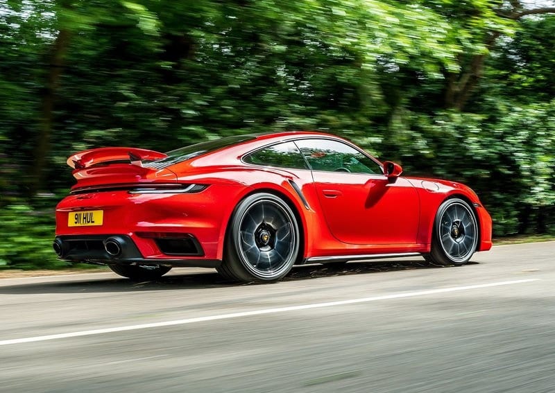 Porsche 911 Turbo S model detayı
