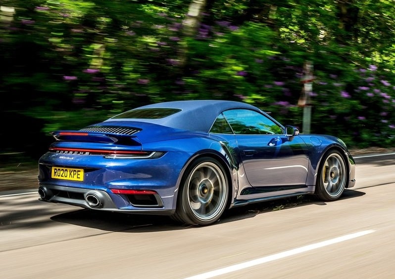 Porsche 911 Turbo S Cabriolet arşiv görseli