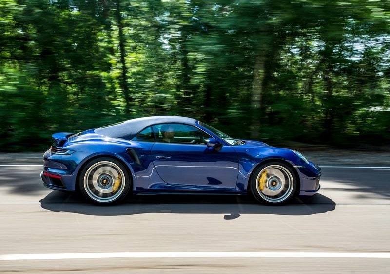 911 Turbo S Cabriolet detay görünümü