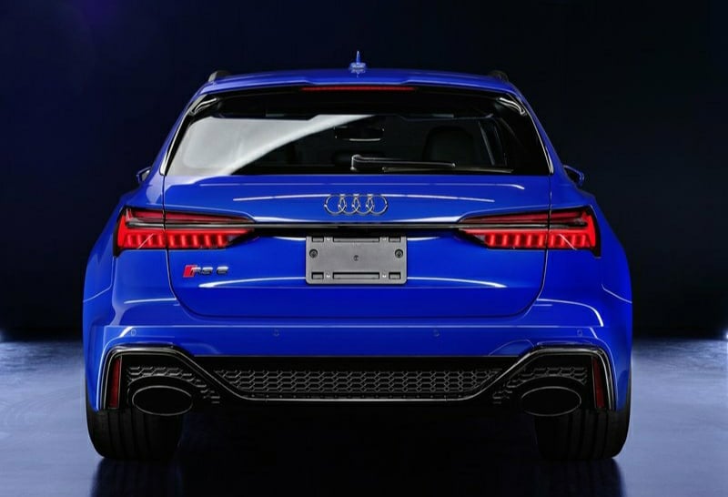 Audi RS 6 Avant RS Tribute Edition Nogaro Blue dış görünüm