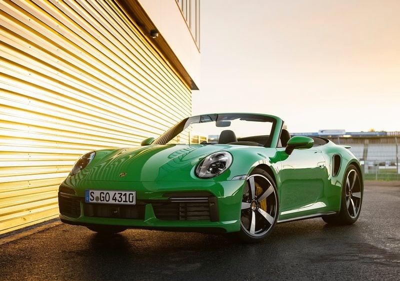 Porsche 911 Turbo Cabrio dış tasarım