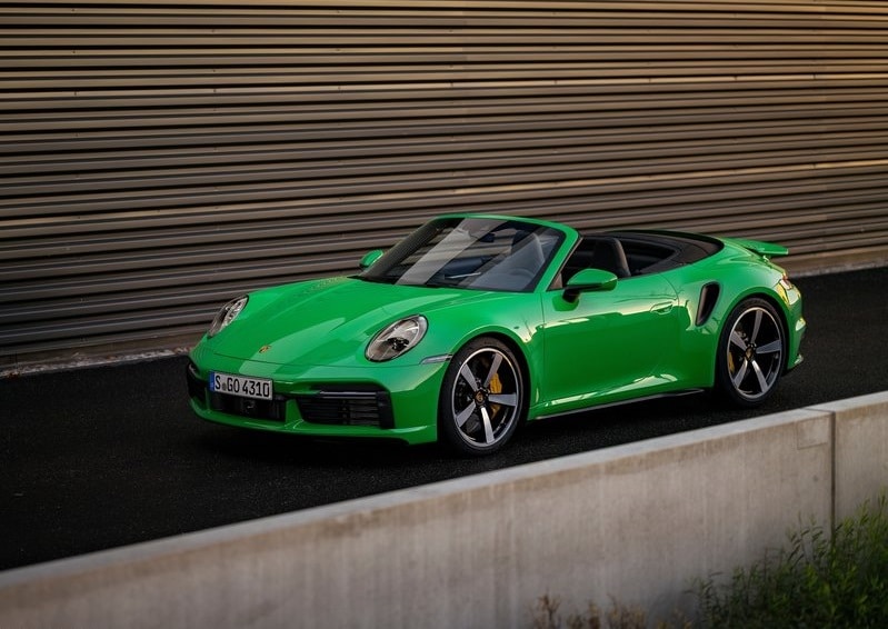 911 Turbo Cabrio dış tasarım detayı