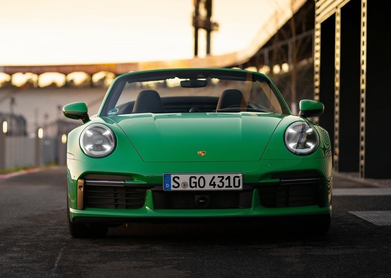 911 Turbo Cabrio arka tasarım ayrıntısı