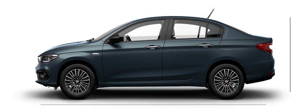 Fiat Egea Sedan yan profil stüdyo görseli