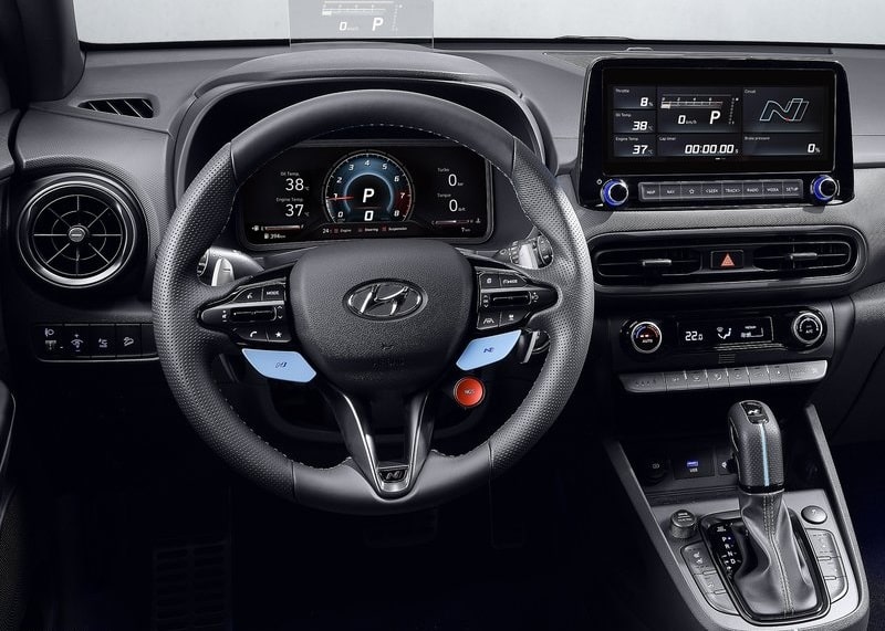 Hyundai Kona N orta konsol