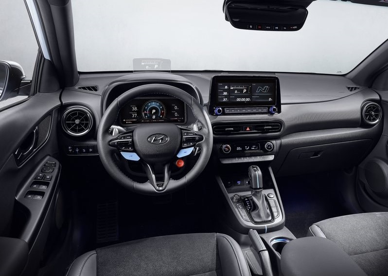 Hyundai Kona N dijital gösterge alanı