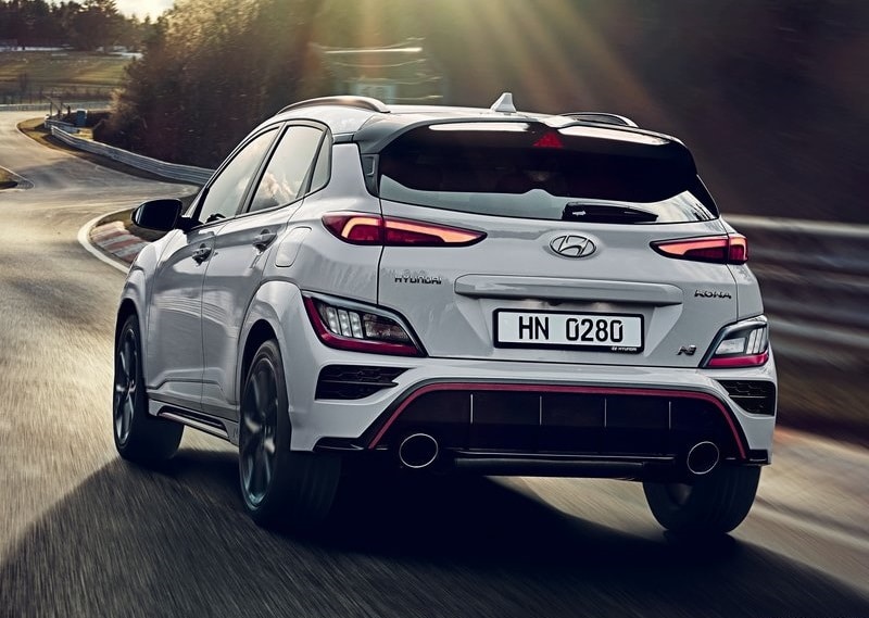 Hyundai Kona N N logolu dış tasarım