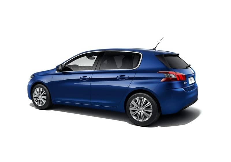 Peugeot 308 gövde tasarımı arşiv görseli