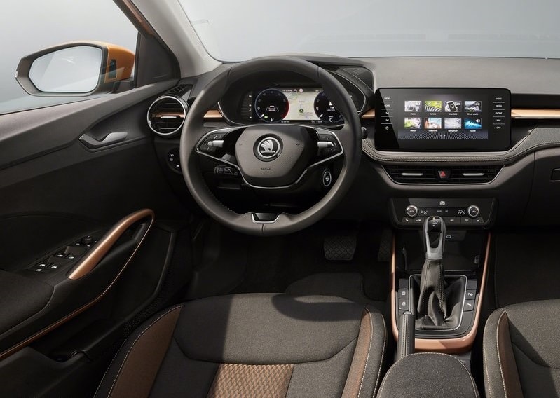 Skoda Fabia dijital gösterge paneli
