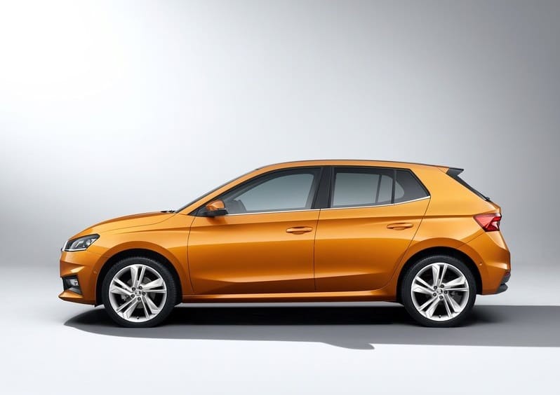 Skoda Fabia yan görünümü
