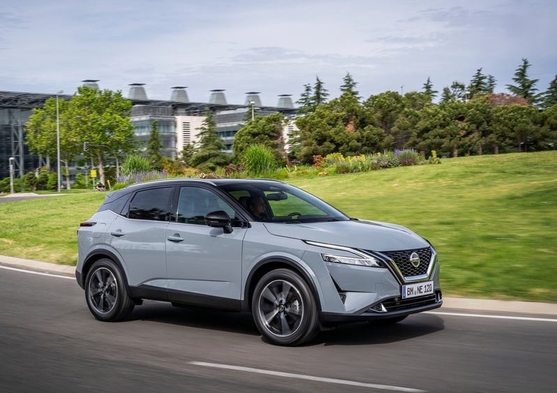 Nissan Qashqai kokpit
