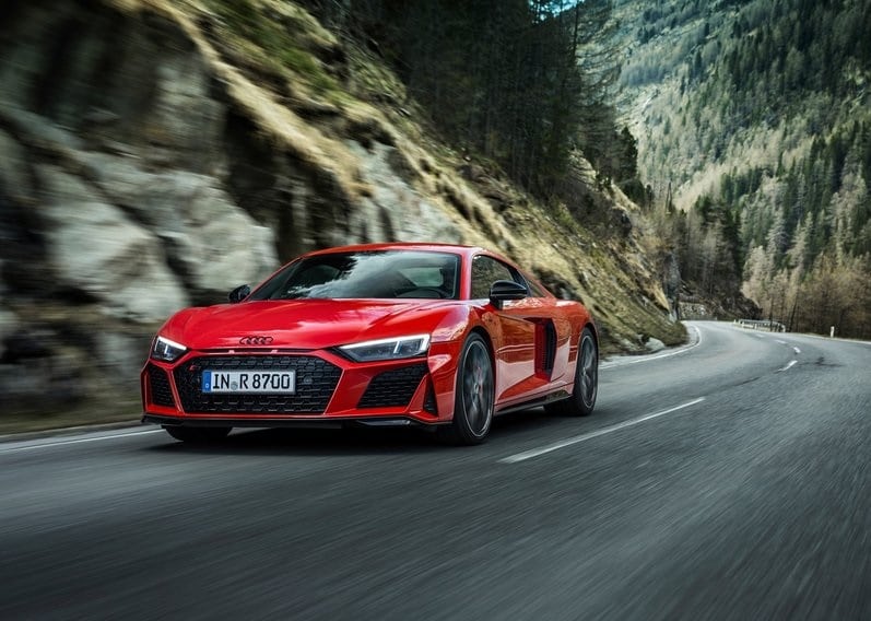 Audi R8 performance RWD profil