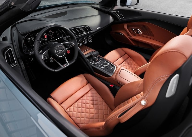 Audi R8 Spyder performance RWD arka görünümü