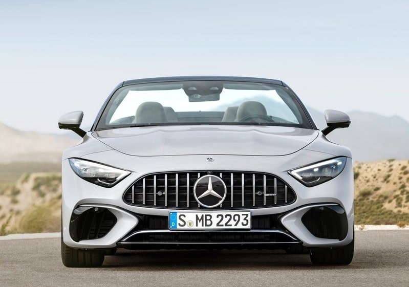 2022 Mercedes Benz Sl55 AMG otomobil arşiv görseli